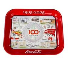 6 Coca-Cola 100 Anniversary 1905-2005 Trays picture