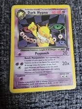 Vintage Rare Holo Pokemon Card Dark Hypno 9/82 1999 WOTC picture