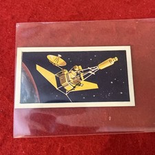 1963 G. P. Tea “Science In The 20th Century” SATELLITE Trade Card #24  EX-NM picture