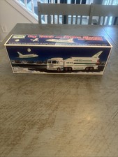 1999 Hess Toy Truck and Space Shuttle with Satellite – New in Box (NIB) picture