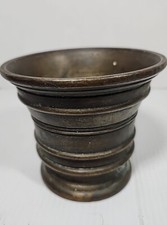 Antique Flemish Metal Mortar 4