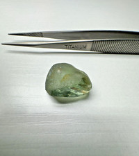 Mint Green Tourmaline Rough Clean Gemstone Mozambique 18.65 carats picture