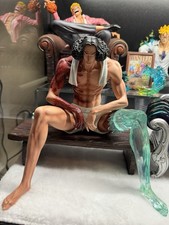 One Piece Aokiji Kuzan Bathhouse Resin Statue Figure with Bench & Cup picture