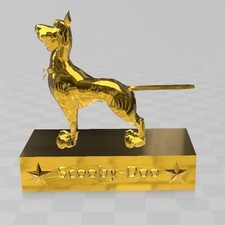 Scooby Doo Gold Trophy  picture