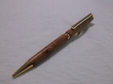 Handmade Exotic Afzelia Burl Wood Slimline Pen picture