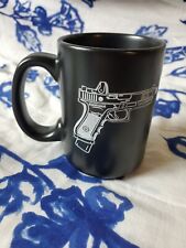 Black Rifle Coffee Company Mug - Black w/ Logo And Handgun Glock 9mm Pic Matte picture