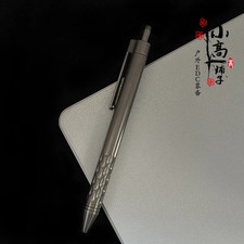 XGEDC Titanium Damascus EDC Tactical Pen Click Gel Pen Business Signature picture