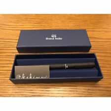 Grand Seiko x Kakimori Aluminum pen Original Ballpoint Black W/Box Not for sale picture