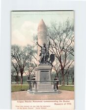 Postcard Crispus Attucks Monument Boston Massachusetts USA picture