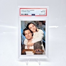 1995 Fleer Ultra Casper Christina Ricci Kat  Bill Pullman #117 PSA 8 Cast Card picture