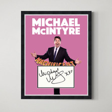 Michael McIntyre - British Comedian Genuine Signed Autograph Framed Display picture