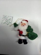 VTG Annalee Santa With Toy Sack Christmas Ornament  picture