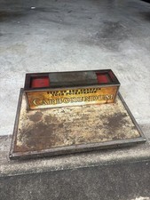 Vintage Carborundum Sharpening Stone Hone Store Advertising Display picture