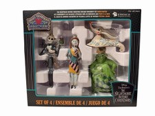 Jim Shore Nightmare Before Christmas Holiday Ornament Set Disney Traditions picture