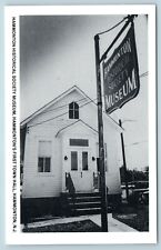 Postcard NJ New Jersey Hammonton Historical Society Museum 1st Town Hall AE18 picture