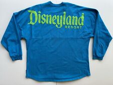 Disneyland Resorts Disney Parks Spirit Jersey Blue Neon Green Spellout Sz XXL picture