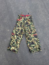 Vintage Rare MT:2 Camo Raver Wide Leg Pants Size 30 - Ripped Tag picture
