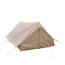 Original French Army 2 man Desert Pup Tent Genuine Military Surplus Unissued picture