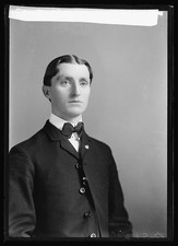Photo:J.J. McKeever Portrait in Suit and Bow Tie 1903-1905 picture