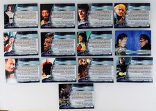 2000 SkyBox Cinema Star Trek Complete 100 Card Set 1-82 D1-D9 F1-F9 picture