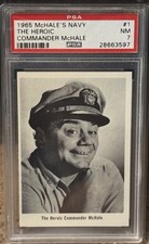 1965 McHale's Navy PSA 7 #1 The Heroic Commander McHale LOW POPULATION picture