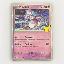 Pokemon TCG 30th Celebrations Mewtwo 063/128 - Holo- Near Mint picture