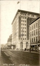 Utica New York NY Hotel Utica BEACH SERIES c1910s Real Photo Postcard bhn picture