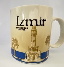 Starbucks Izmir Turkey 2014 Mug Icon Collection Coffee Tea Small Flaw 16oz picture