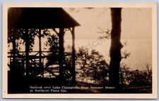 K32/ Lake Champlain New York RPPC Postcard c1910 Northern Pines Inn 1322 picture