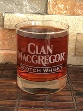 CLAN MACGREGOR Collectible Whiskey Glass picture