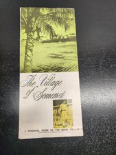 Vintage Bermuda The Village of Somerset Travel Brochure Guide Map Souvenir picture