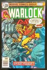 Warlock 13   First Appearance Star Thief  Jim Starlin Cover and Art picture
