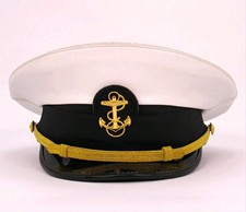 Vintage Kingform US Naval Academy Midshipman Visor Cap Hat READ picture