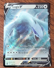 Lugia V 138/195 Silver Tempest Holo 2022 NM Pokemon TCG picture