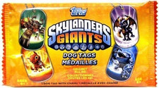 Choose Your Skylanders Giants Dog Tags New Topps 2012 picture