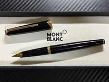 Montblanc No.121 Black 18K EF Piston Fountain Pen Excellent picture