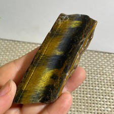 73g Natural tiger's-eye Rough Raw Stone Rock Specimen Reiki healing picture