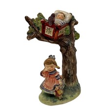Lefton Rock-A-Bye Baby Figurine 1104 Vintage Ceramic Nursery Rhyme Japan 8 inch picture