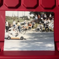 Dick Goodards Woollybear Festival Parade 4 3/8 x 3 1/2 Photograph F Vintage 1982 picture
