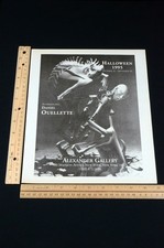 1995 Daniel Ouellette Art Alexander Gallery Magazine Page Print Ad Poster 90s picture