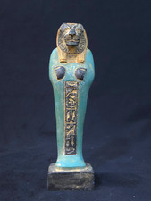 Ancient Egyptian Antiques Sekhmet Goddess Rare Antique Stone Statue Lioness picture