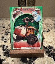 Topps 2026 Disney Chrome Pixar WALL-E #145 Green wave Parallel Numbered 51/99 picture