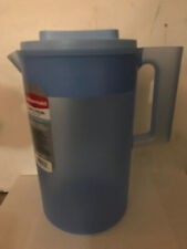 Rubbermaid Simply Pour 1 Gallon Container With Lid Blue Lid 11.25