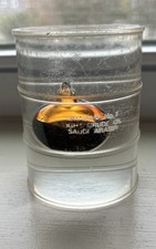 Vintage Dammam No. 7 Saudi Arabia Light Crude Oil Lucite Paperweight picture