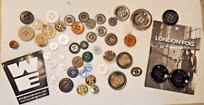 Lot of over 30 Assorted Name Brand Buttons picture