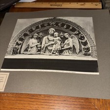 Vintage Luca Della Robbia Italian Sculpture Photo - Madonna from Via dell Agnolo picture