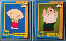 2005 Inkworks Family Guy Season 1  Stewie & Peter Griffin   #2, #7 picture