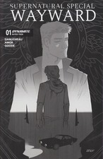 Supernatural Special: Wayward #1I VF/NM; Dynamite | 1:15 Variant B&W - w/Bag+Boa picture