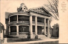 Postcard The Venango Nursery Club Franklin Pa 1907 picture