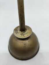 Vintage Eagle Thumb Pump Metal Oil Can Stamped #59 picture